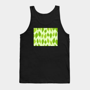 Leaf Pattern Tank Top